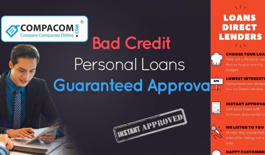 Personal Loans from direct lenders with guaranteed approval
