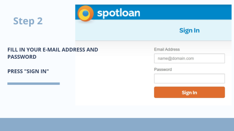 spotloan login